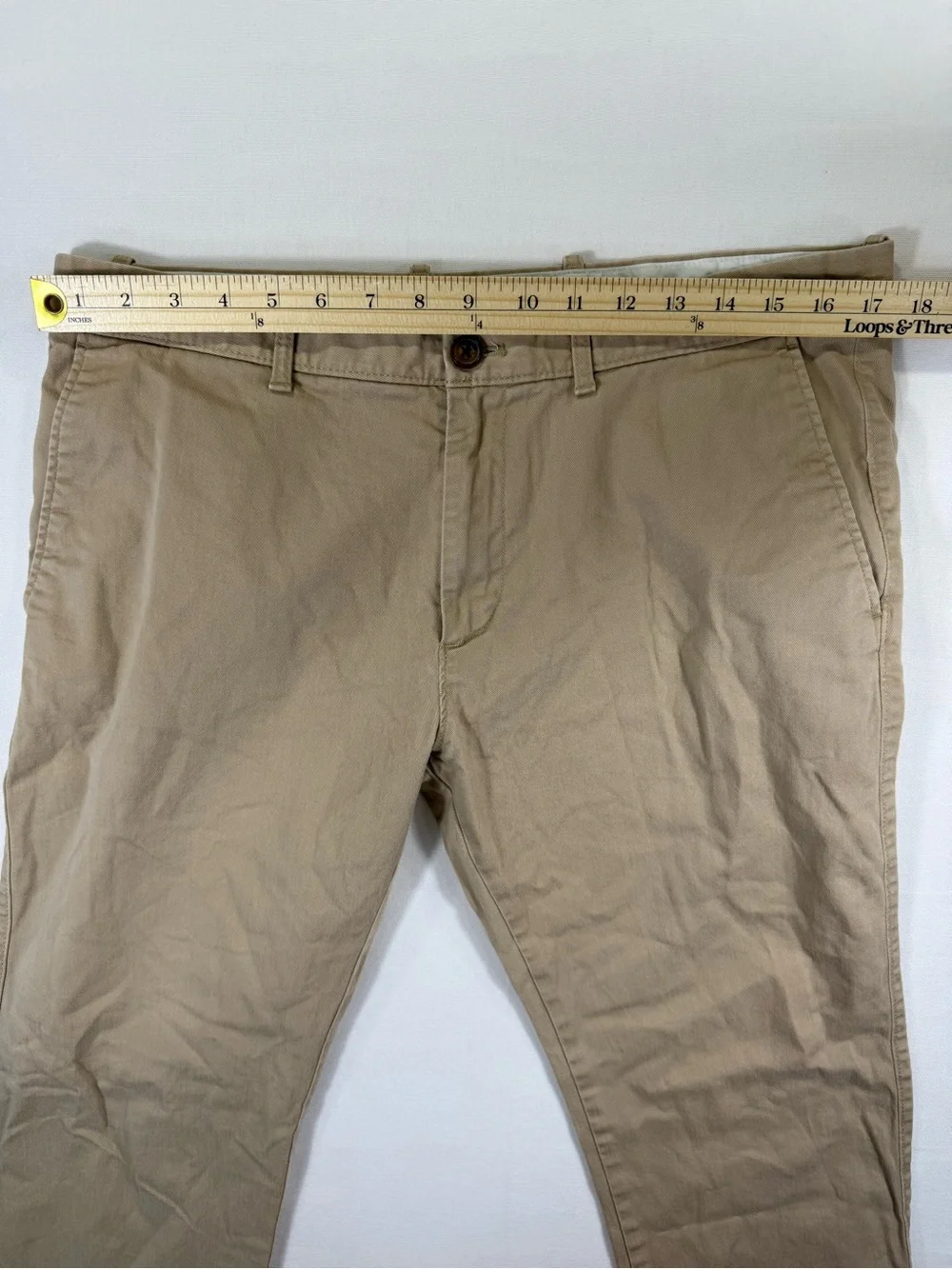 J. Crew Slim Chino Pants in Khaki Tan